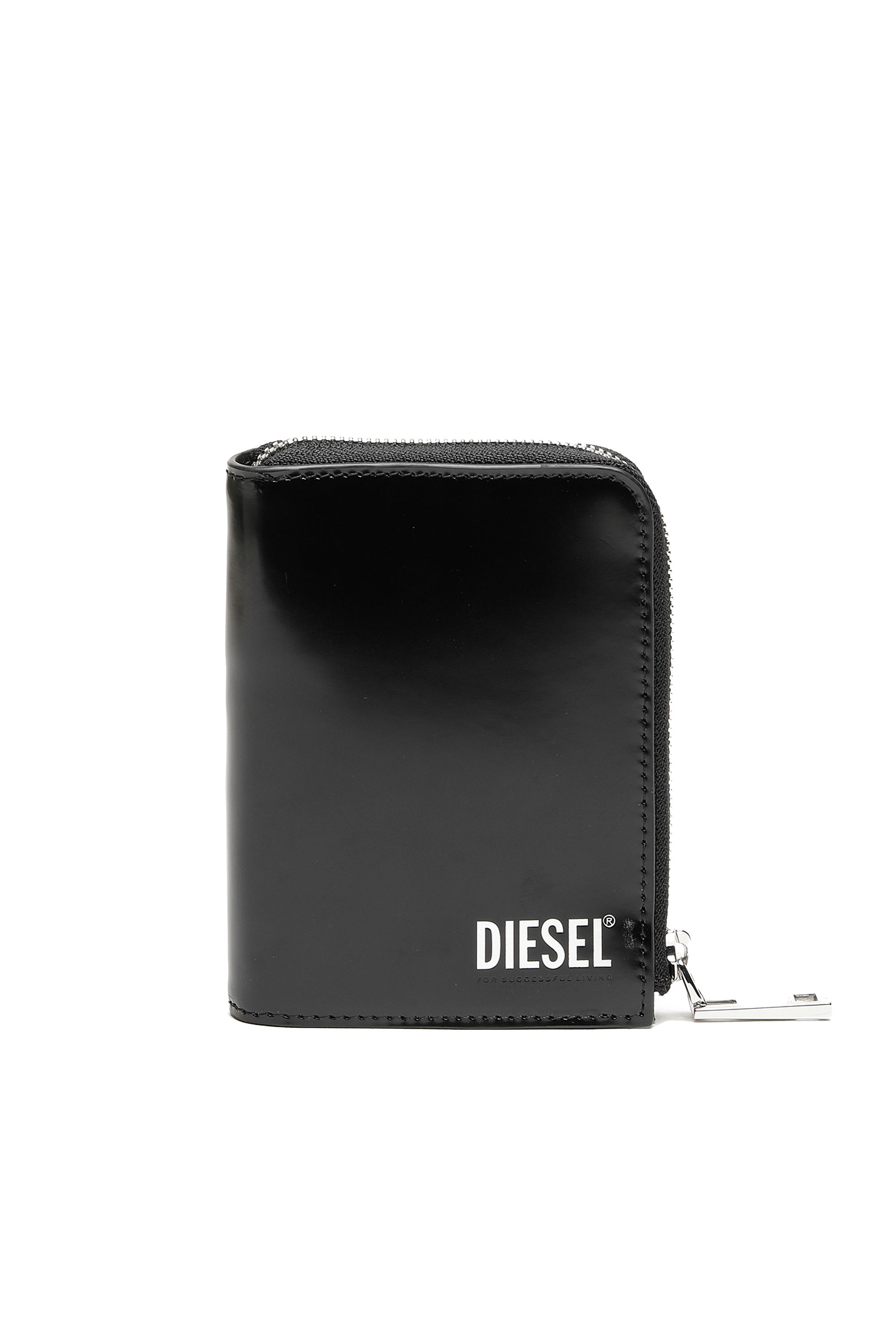 L-12 ZIP, Black - Zip-Round Wallets