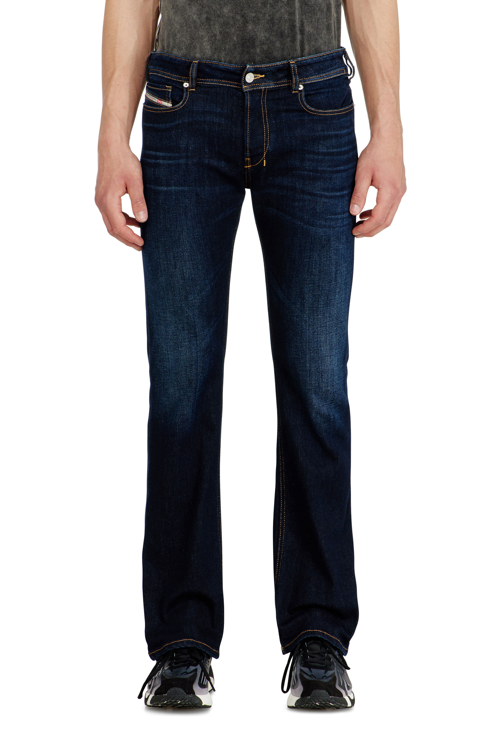 Diesel - Man's Bootcut Jeans 2007 Zatiny 09Q15, Dark Blue - 4