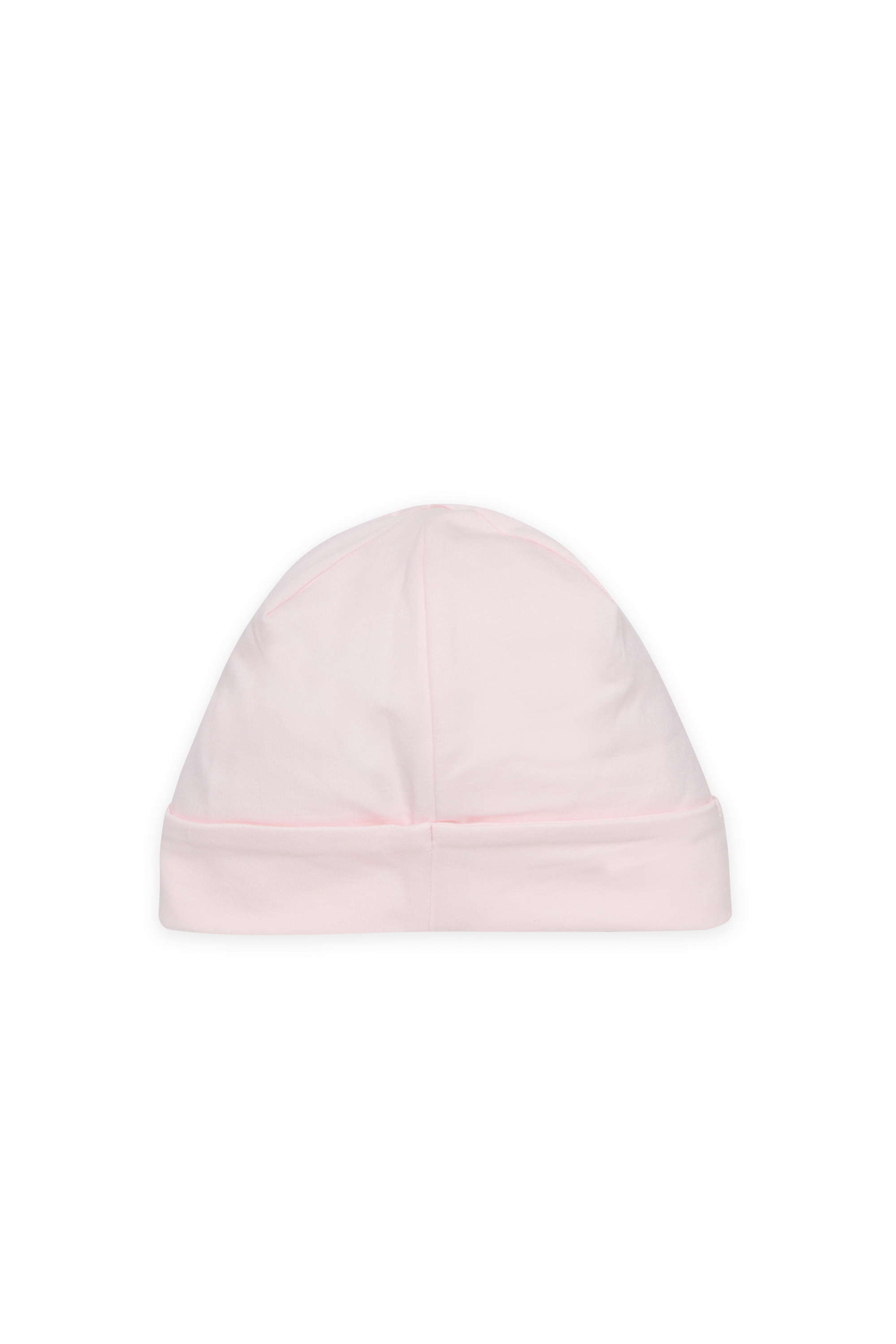 Diesel - FUBBY-NB, Unisex's Newborn beanie with doodle logo print in Pink - 2
