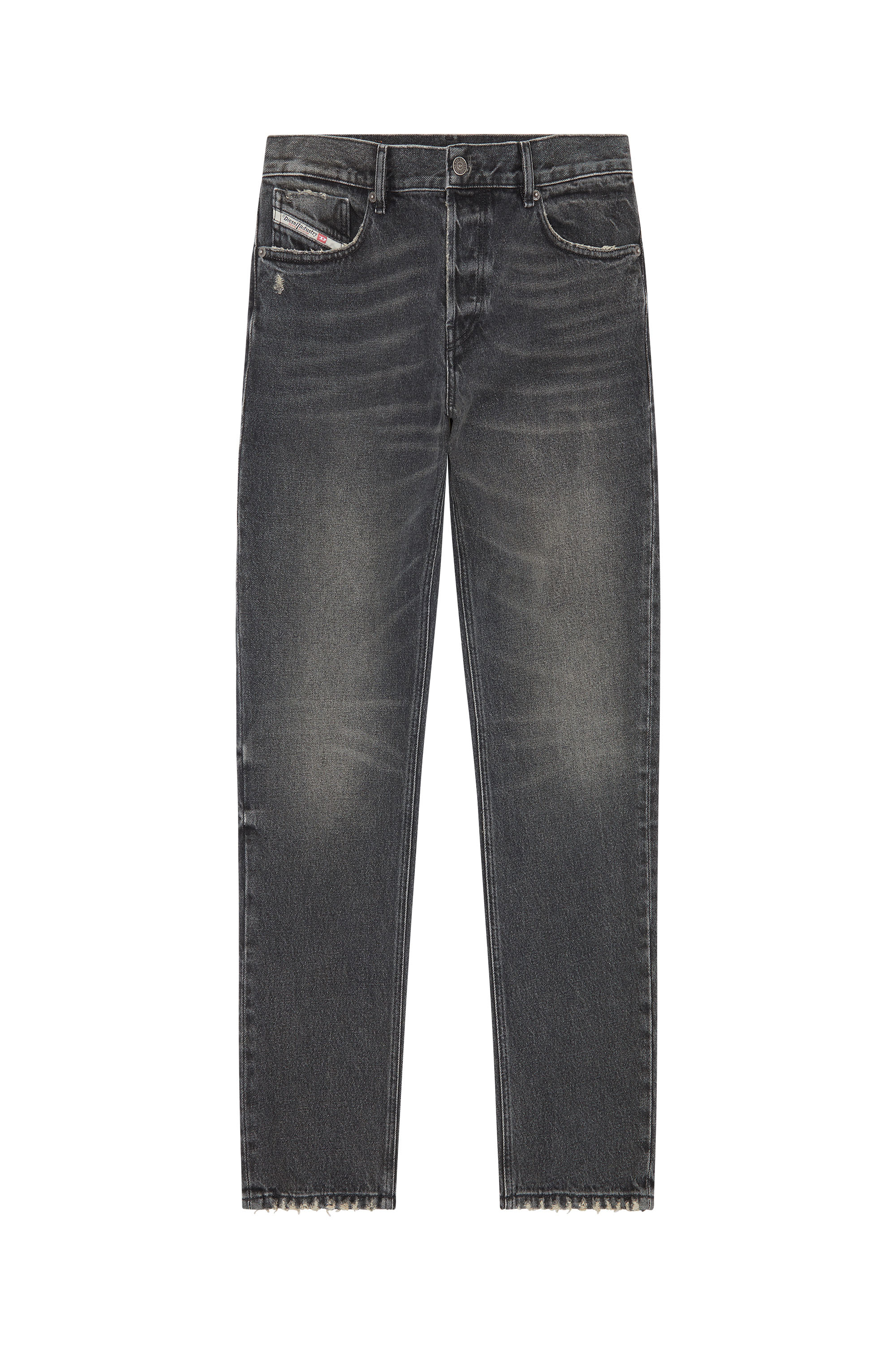 Diesel - Straight Jeans 1995 D-Sark 007K8, Black/Dark grey - Image 5