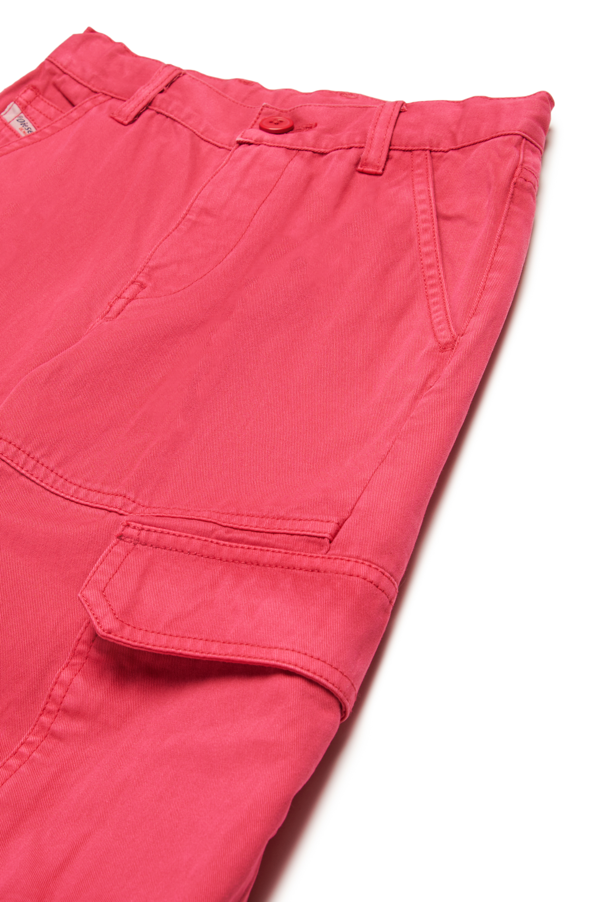 Diesel - PDARGJXCARGO, Woman's Multi-pocket cargo pants in Pink - 3