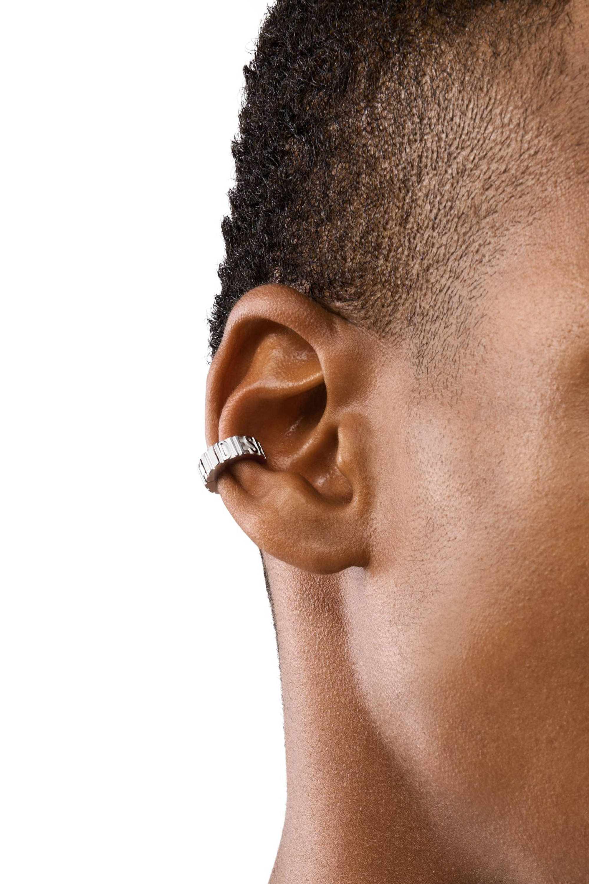 Diesel - DX1555040 JEWEL, Unisex's Stainless Steel Cuff Earring in Silver - 3