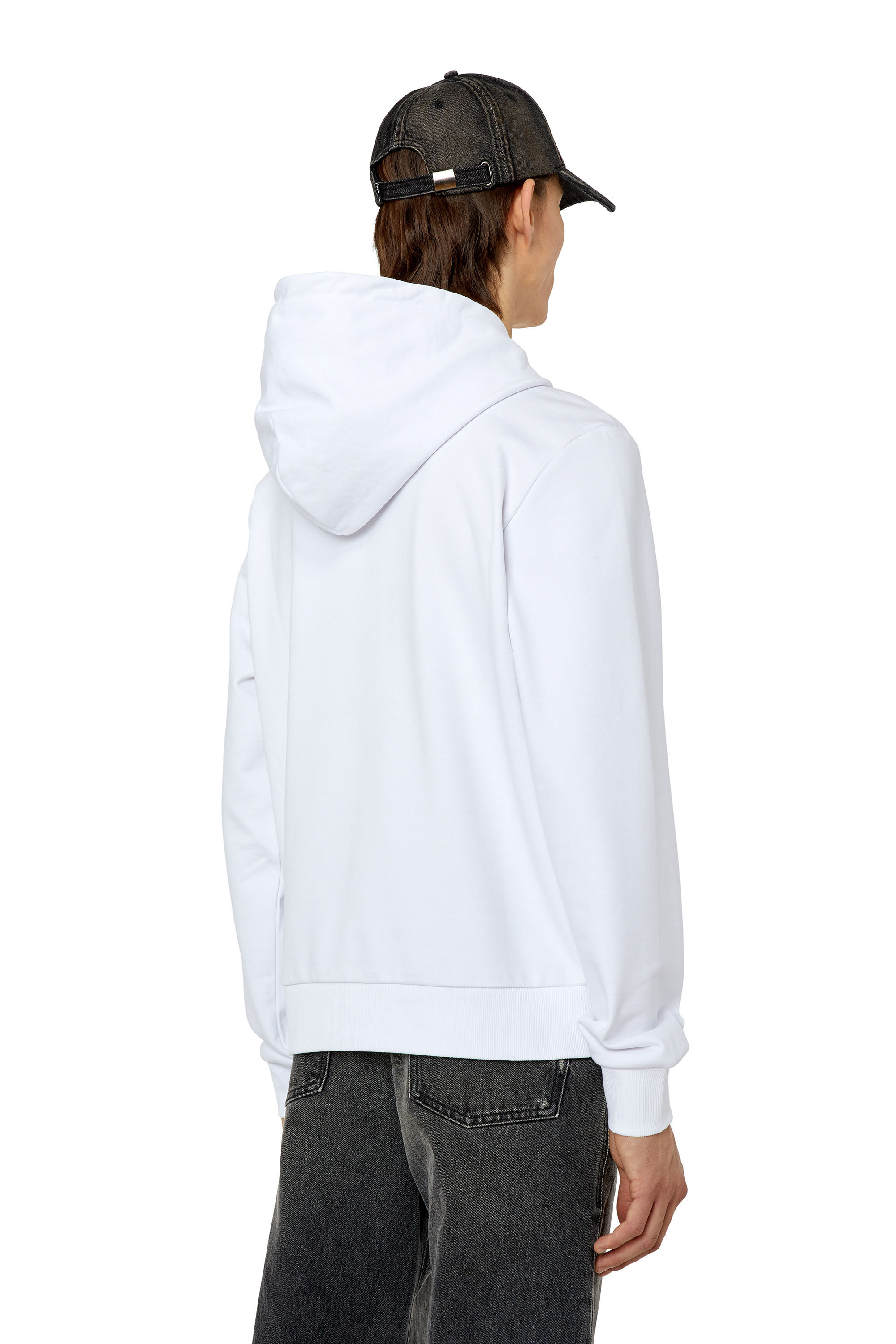 Diesel - S-GINN-HOOD-K31, White - Image 2