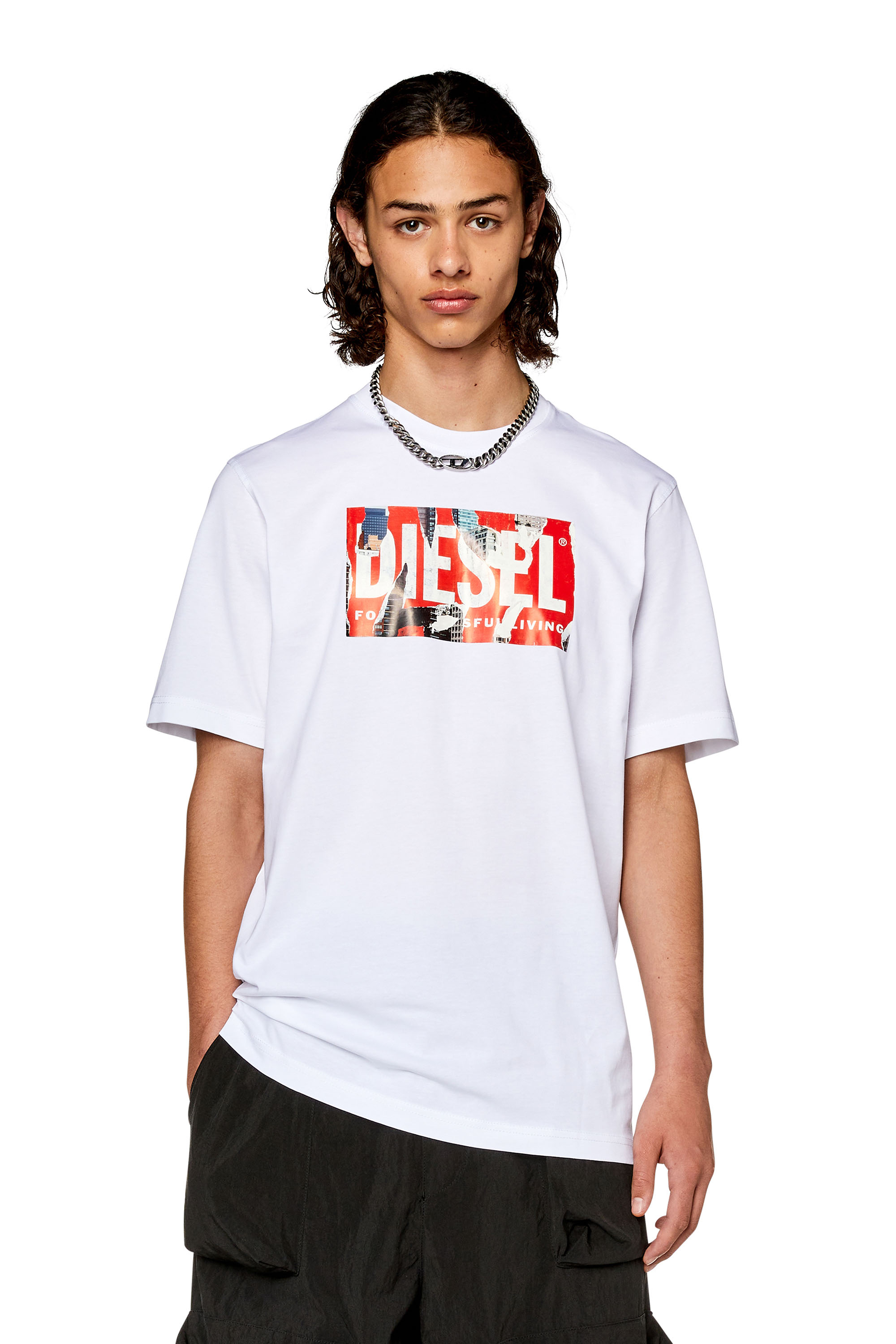 Diesel - T-JUST-L13, White - Image 1