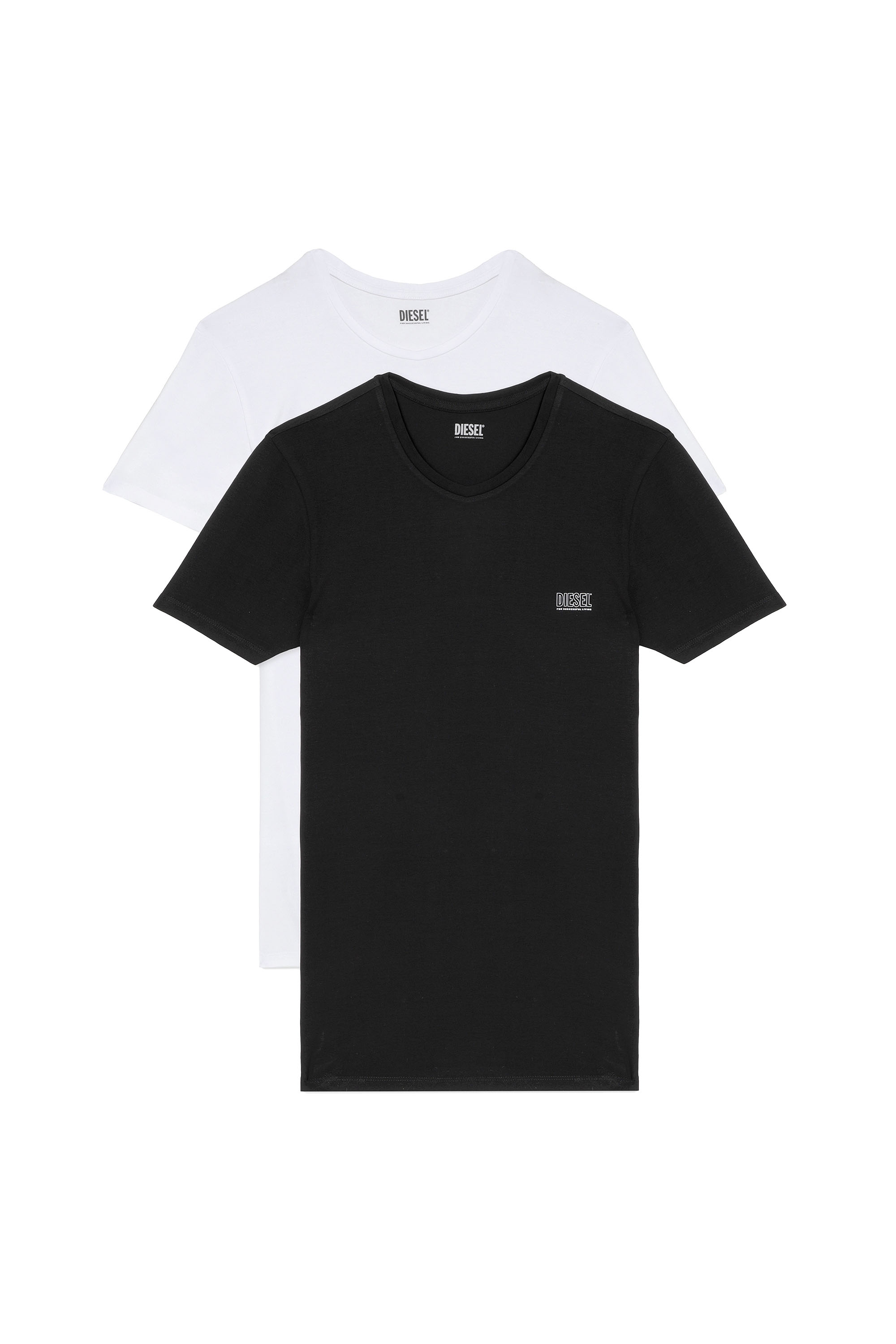 UMTEE-RANDAL2PACK, Black/White - Tops