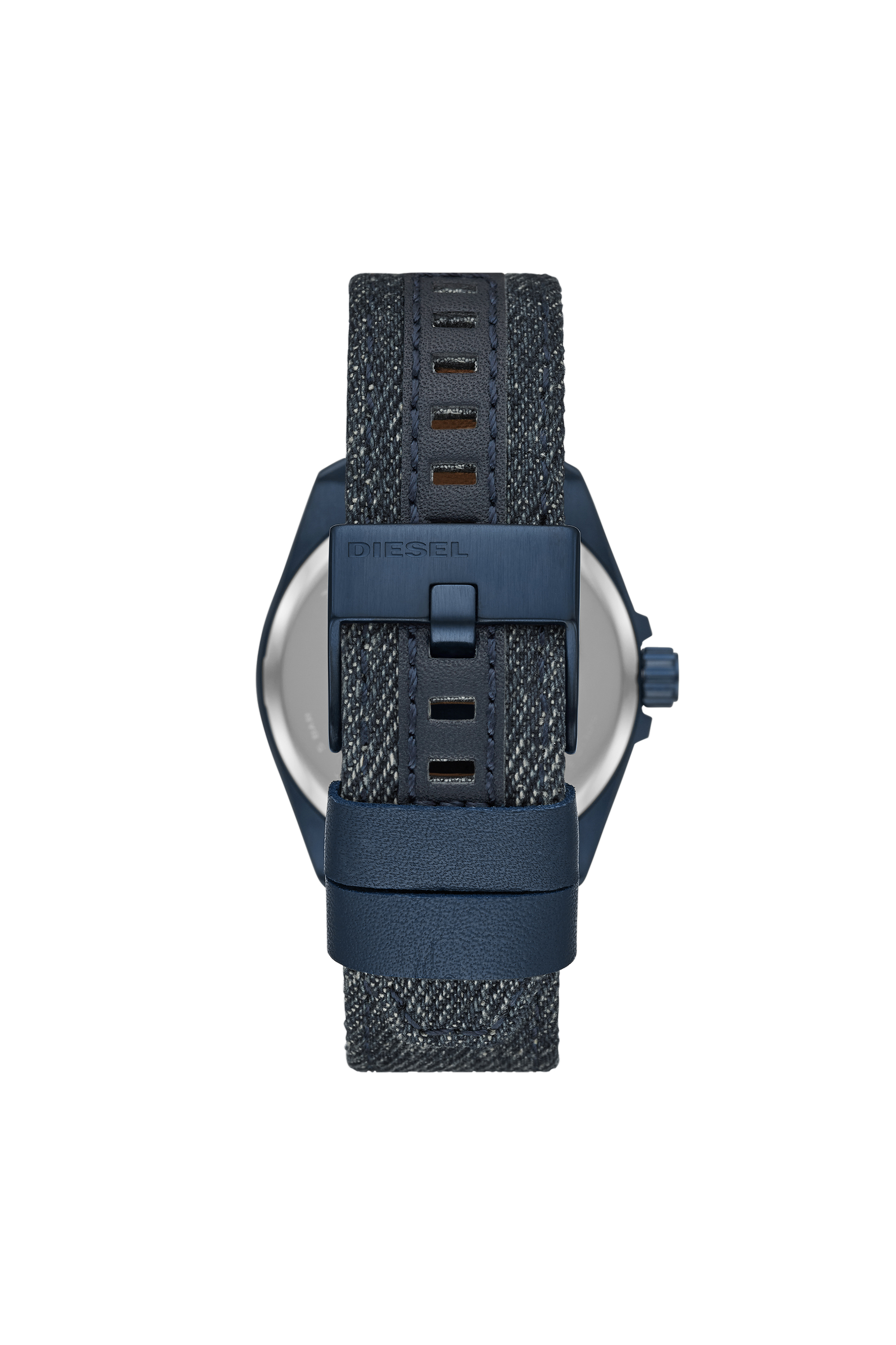 Diesel - DZ1932, Man's MS9 three-hand denim watch in Blue Jeans - 2