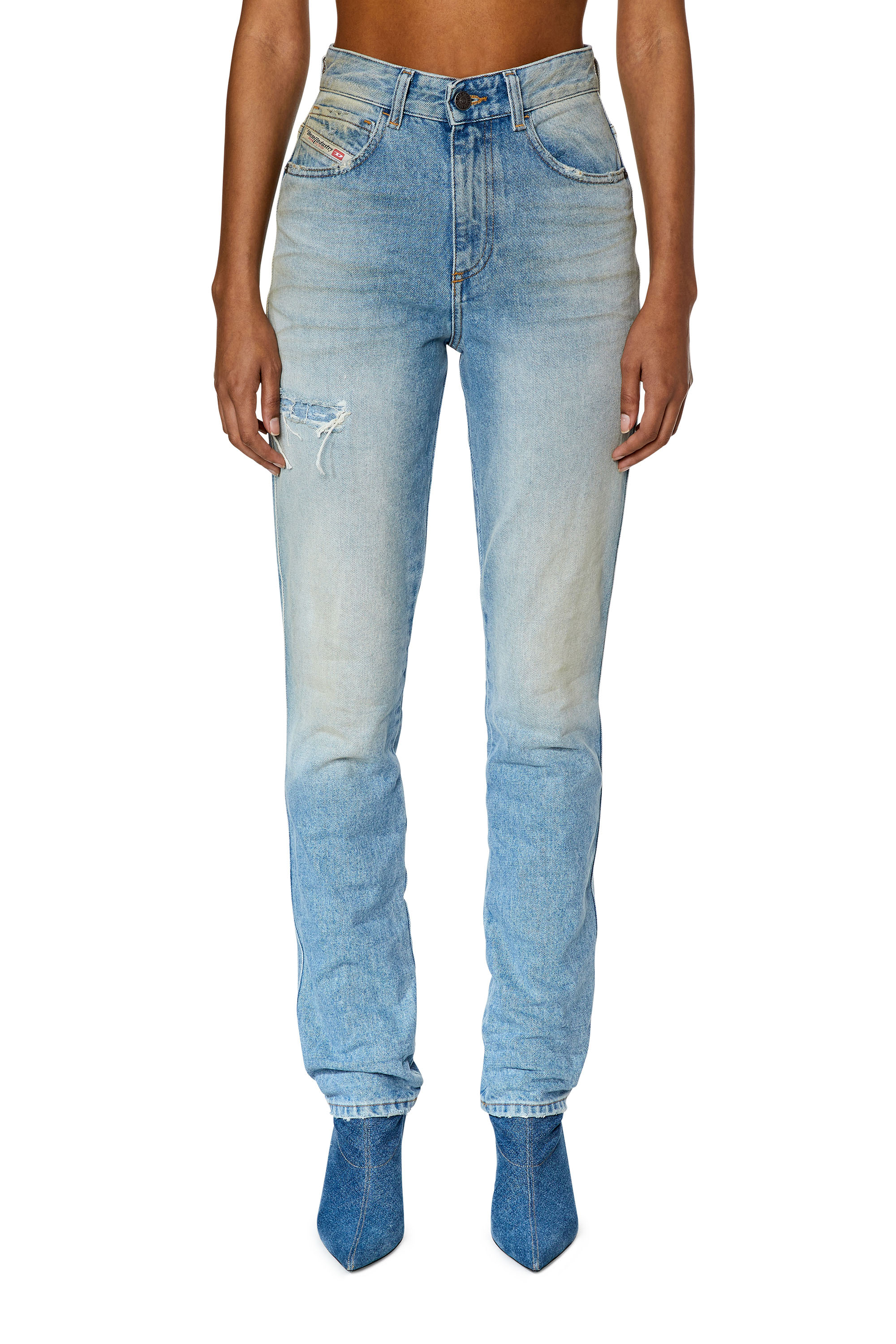 Diesel - 1994 09F15 Straight Jeans, Light Blue - Image 1