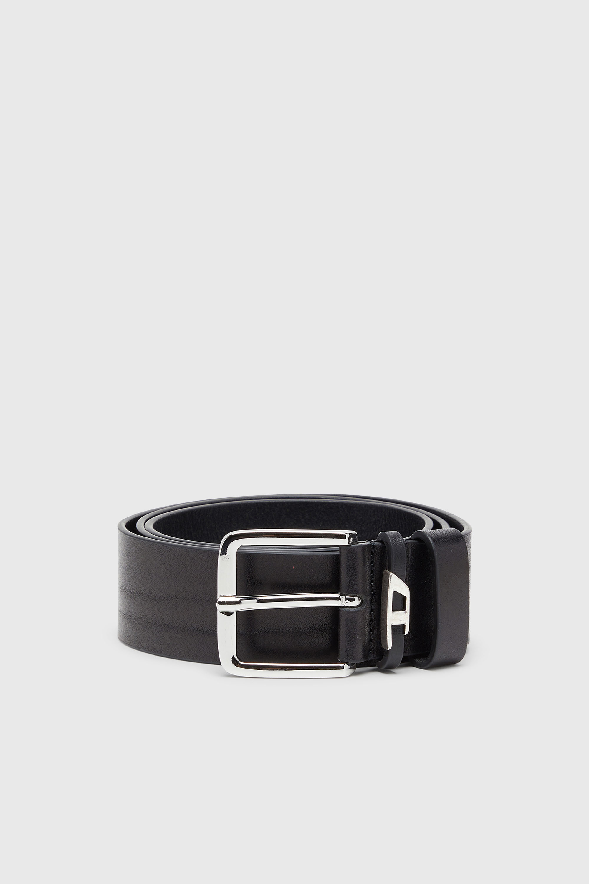 4 cm crinkle leather belt