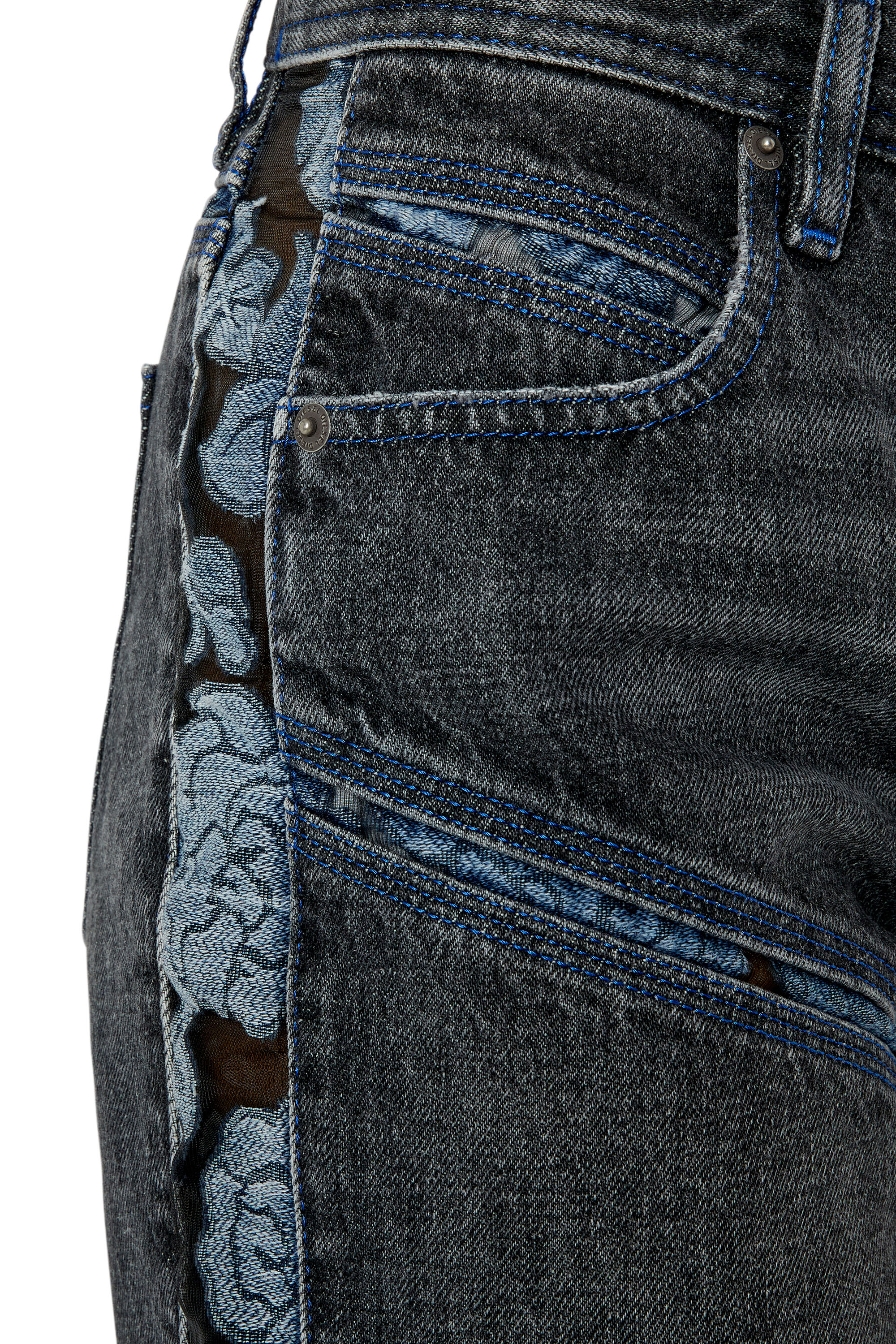 Diesel - DE-GINNY-FSB1, Black/Dark grey - Image 3