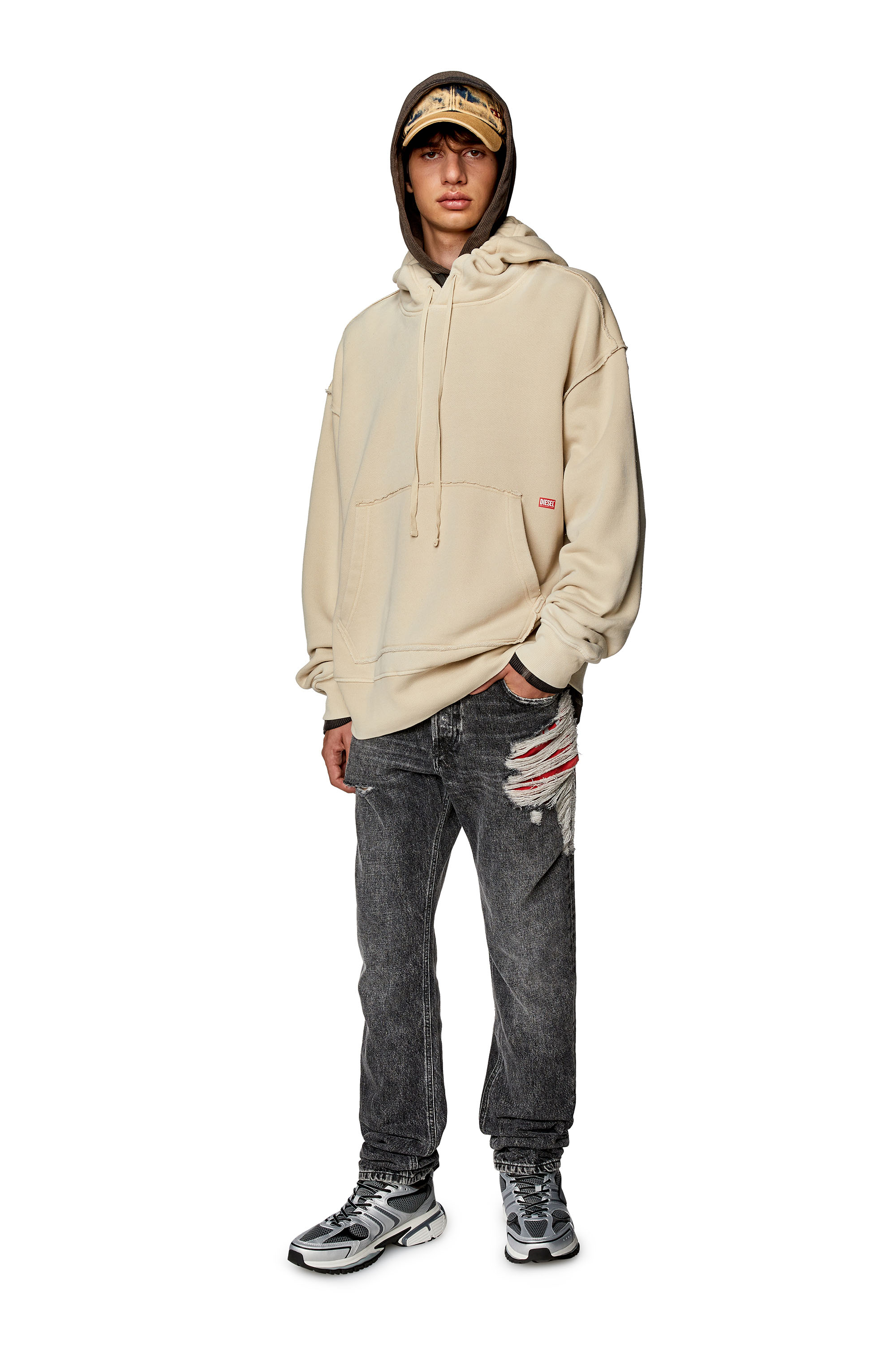 Diesel - S-MACS-HOOD-RW, Beige - Image 2