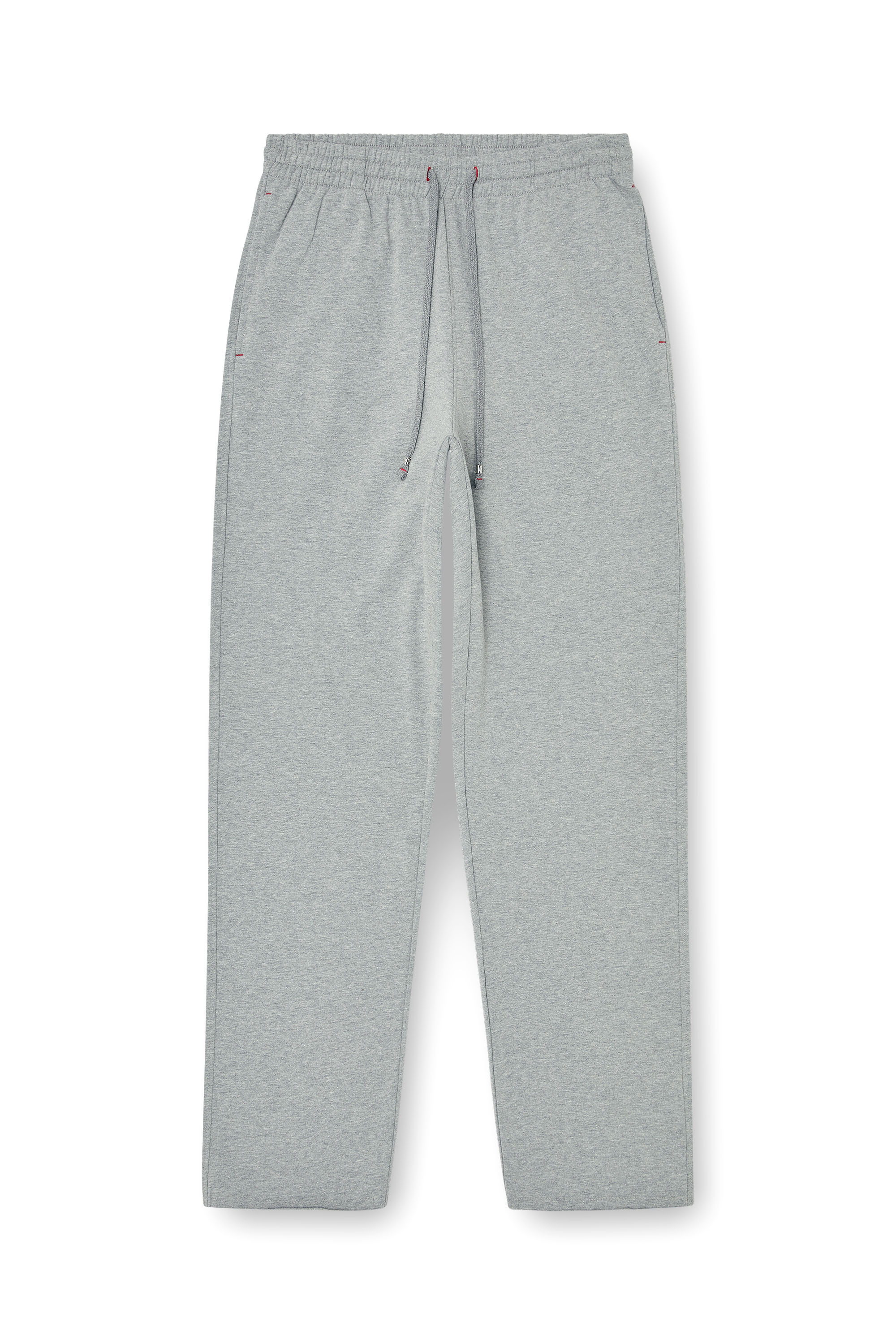 Diesel - INDRA-D-CORE, Woman's Peached sweatpants with raw hems in Grey - 2