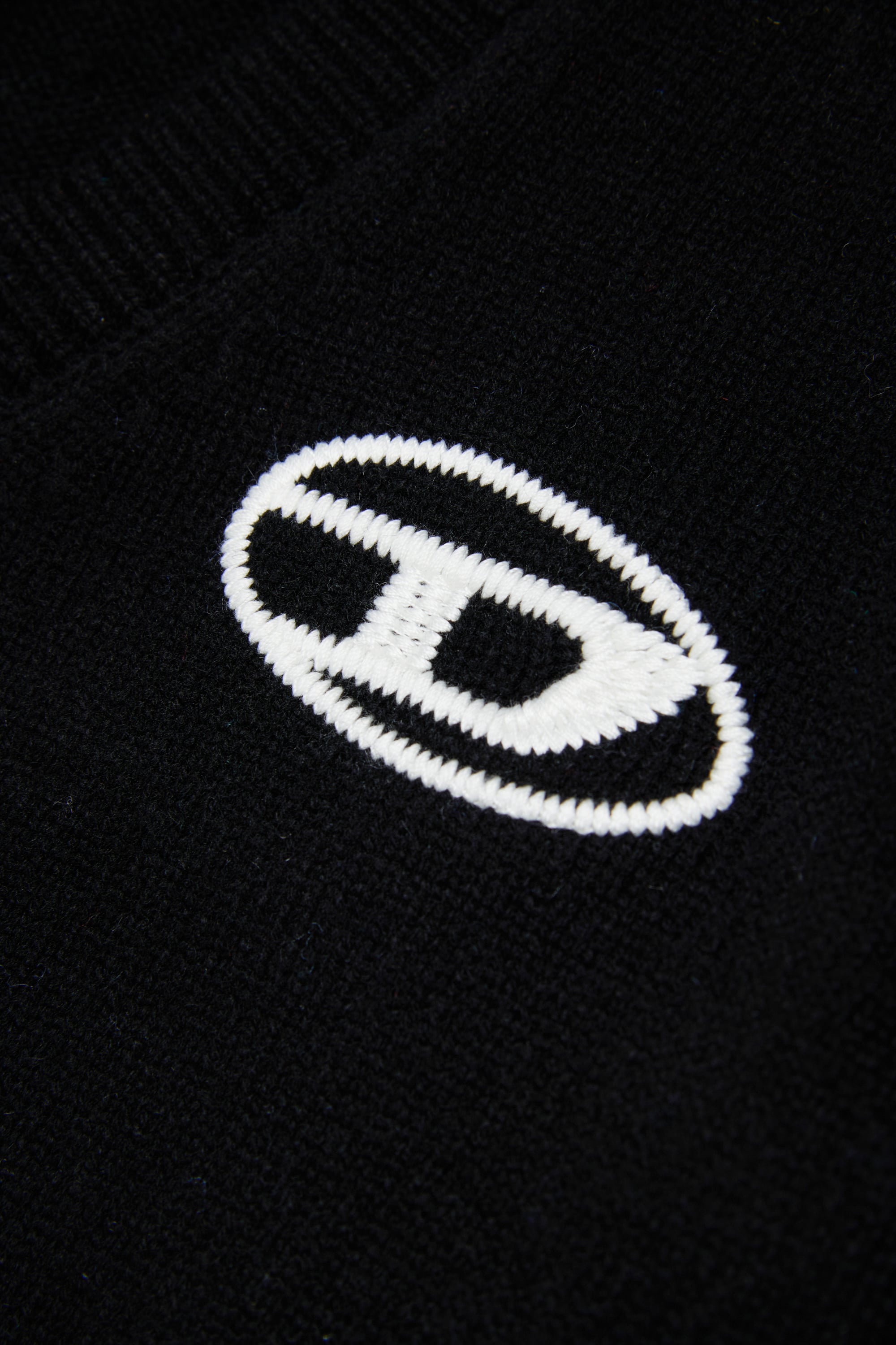 Diesel - KLABO CARDIGAN OVER, Man's Cashmere-enriched cardigan with Oval D logo in Black - 4