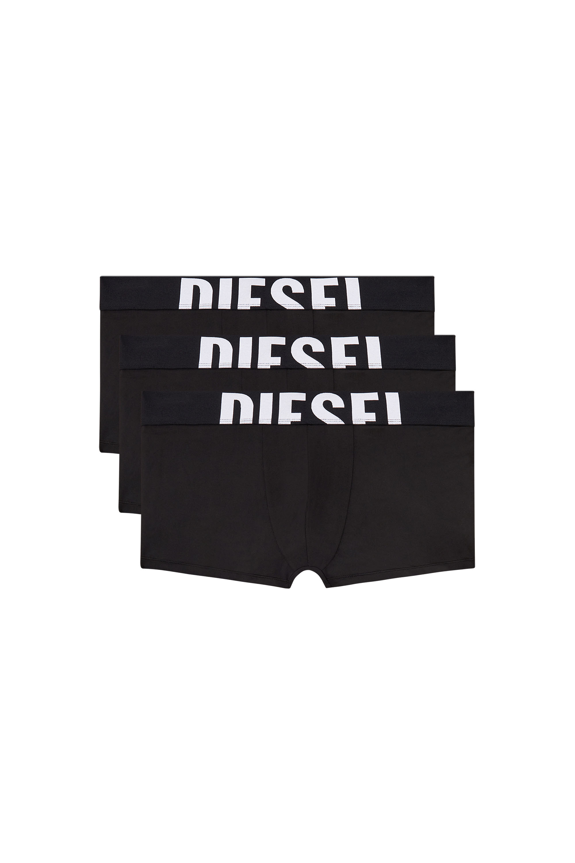 Diesel - DAMIEN-D-POP-3PACK-55, Man's Three-pack boxer briefs in microfibre in Black - 4