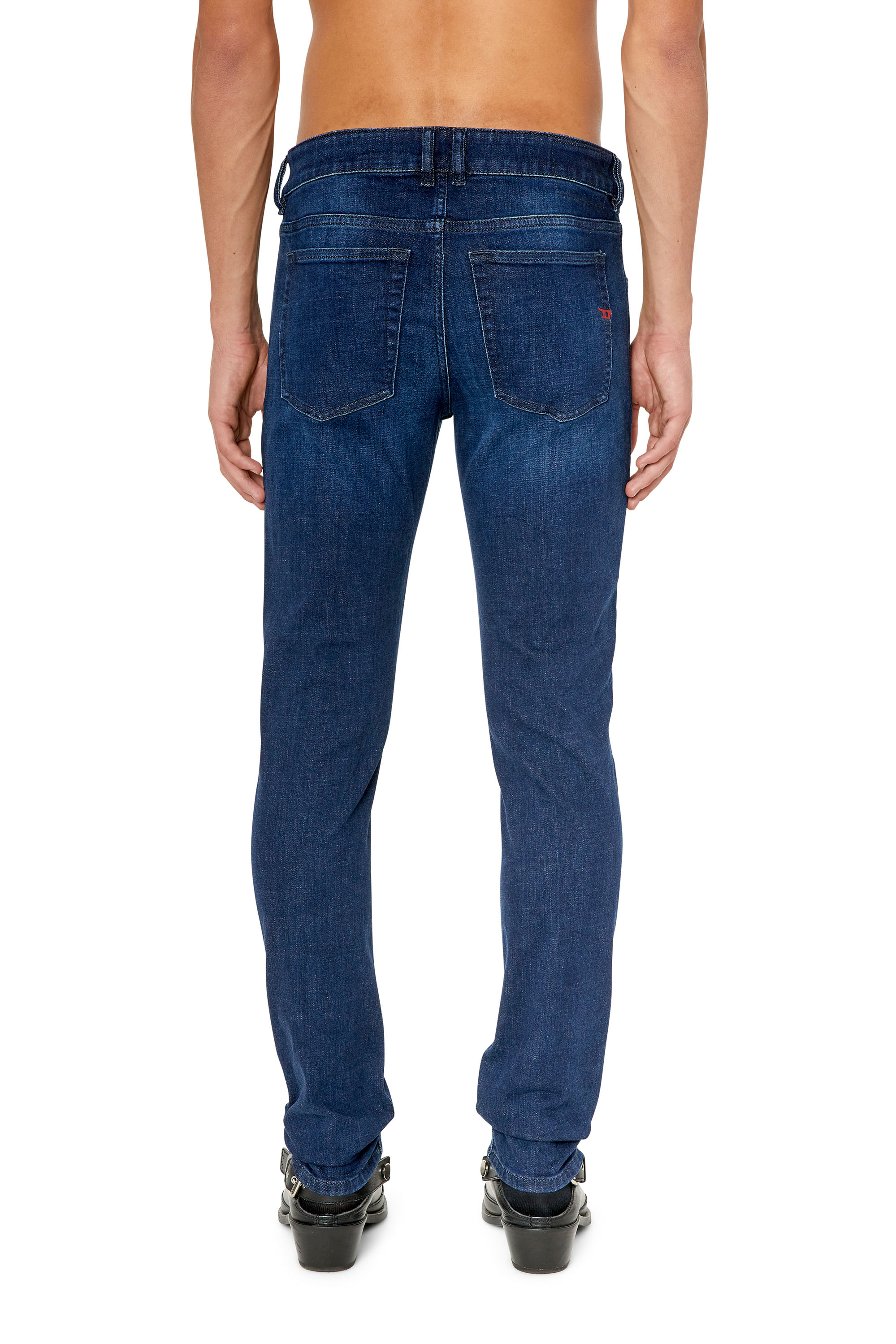 Diesel - 1979 Sleenker 09E96 Skinny Jeans, Dark Blue - Image 2