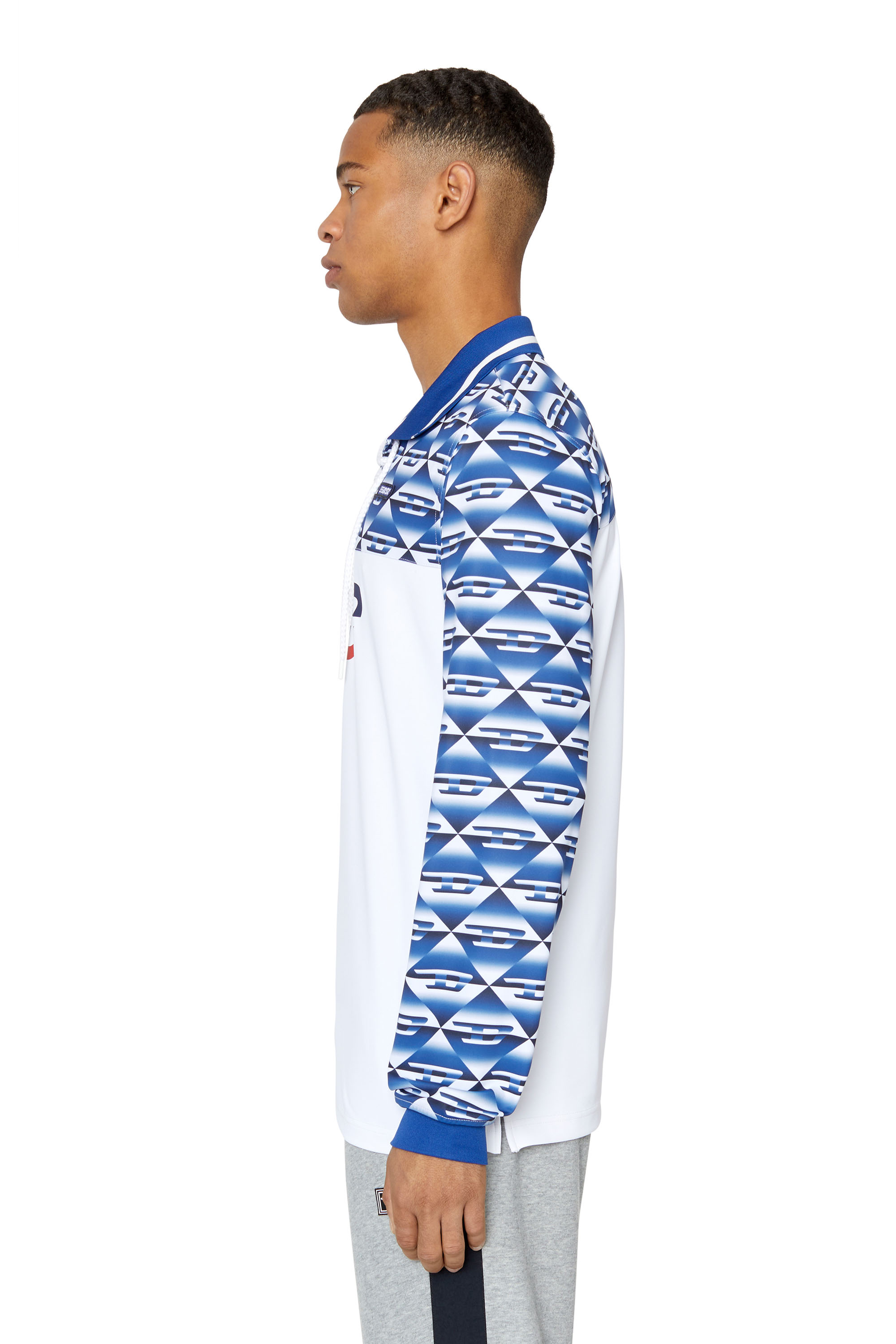 Diesel - AMST-BARABELL-HT22, White/Blue - Image 6